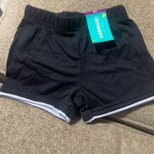 Black baby shorts